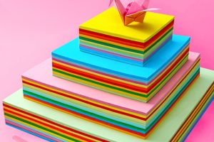 方形彩色折纸